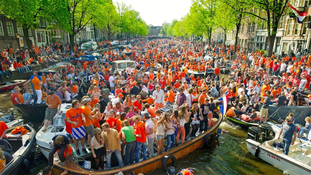 Kings Day di Belanda