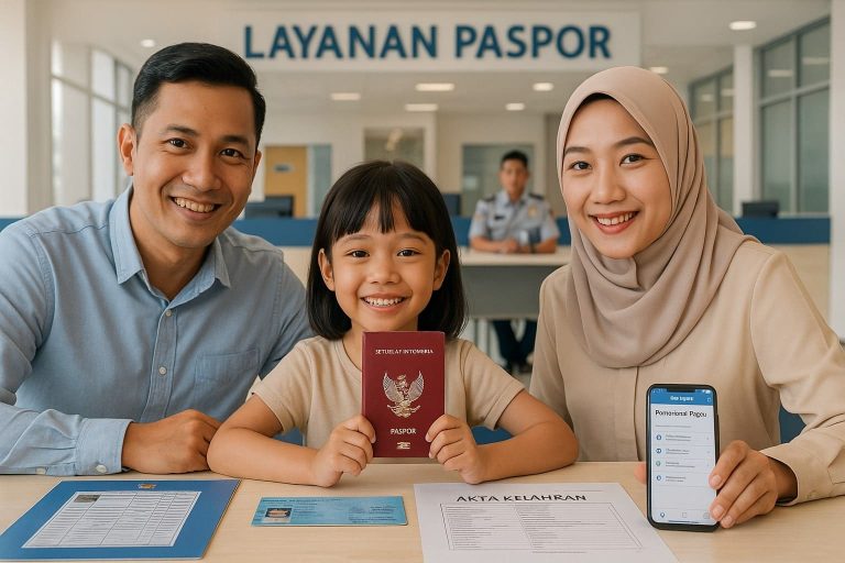 Buat Paspor Anak - Syarat, Biaya, & Prosedur